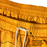 Baggy Dictator Cloud Mesh Shorts Flash Yellow