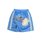 Baggy Dictator Cloud Mesh Shorts Ice Blue