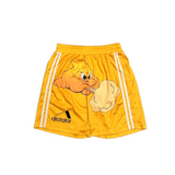 Baggy Dictator Cloud Mesh Shorts Flash Yellow