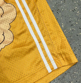 Baggy Dictator Cloud Mesh Shorts Flash Yellow